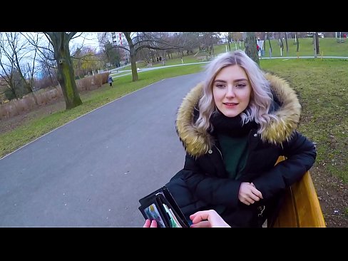 ❤️ Акча үчүн чоочун адамдын ысык спермасын жутат - минет паркта Эва Элфи ❤️❌ Порно vk боюнча бизде ☑